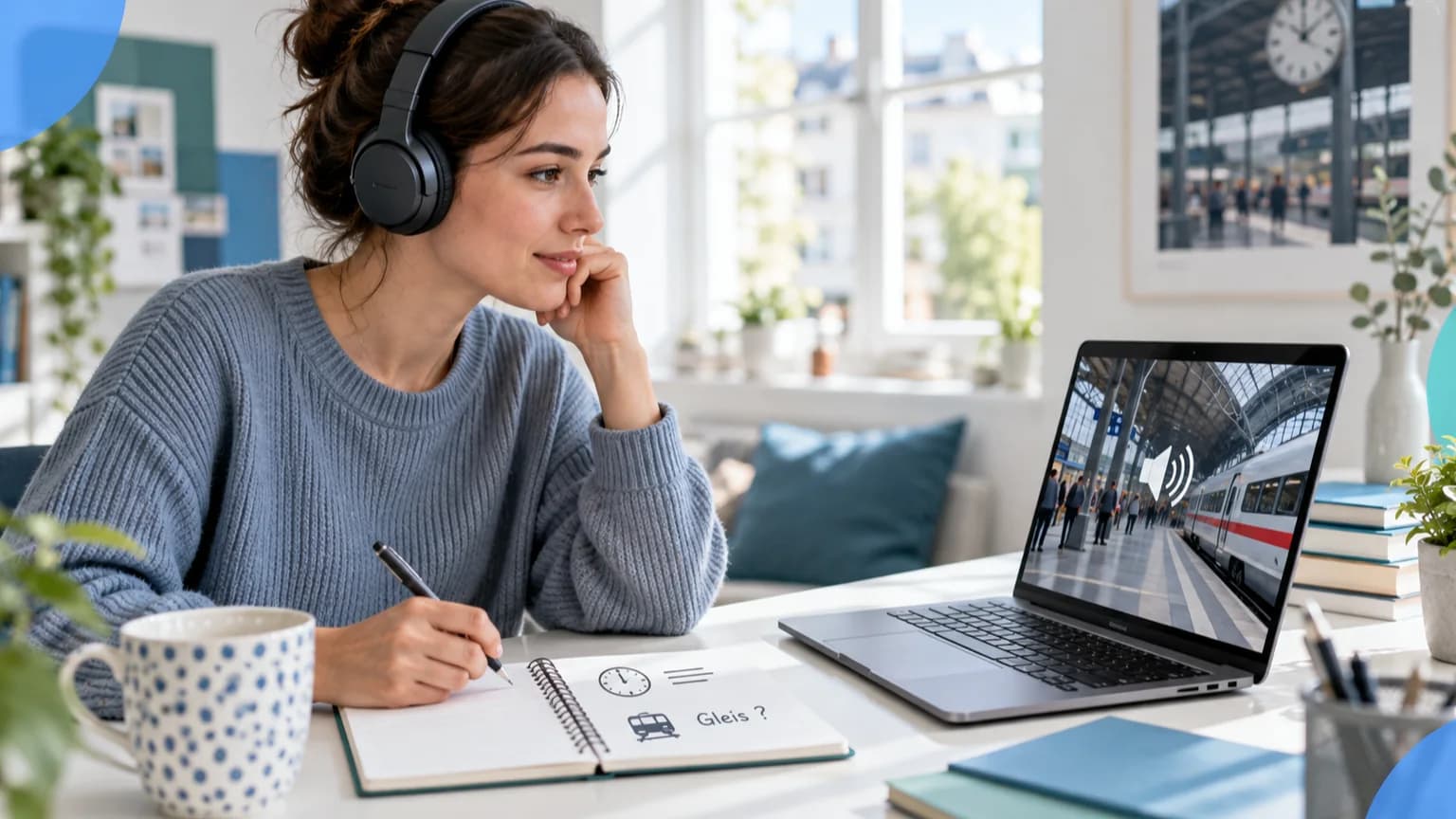 TELC B1 Hörverstehen Modelltest: kostenlos online üben